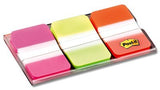 Post-It Index Rigido Rosa Verde Naranja - 3 Dispensadores Std 3x22