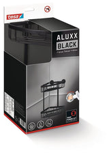 Tesa Aluxx Black Aluminio Montado En Pared Dispensador De Ducha
