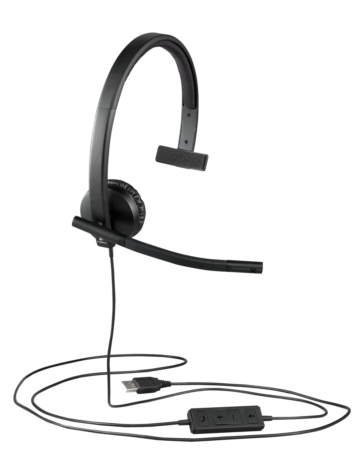 EAN 5099206053298 - Logitech 981-000571 auricular y casco Auriculares Alámbrico Diadema Oficina/Centro de llamadas USB tipo A imagen 4