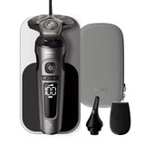 EAN 8720689004343 - Philips SP9872/15 afeitadora Máquina de afeitar de rotación Recortadora Negro, Gris imagen 1