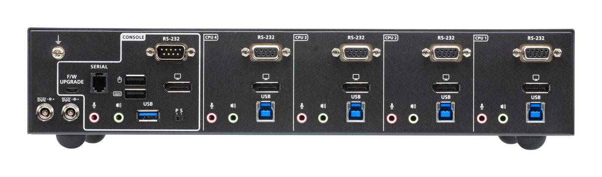 Aten Cs1924atc 4-Port Usb 3.0 4k Displayport Kvm Switch Fr Atc