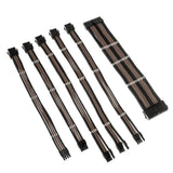 Kolink Core Adept Braided Cable Extension Kit - Negro Gunmetal