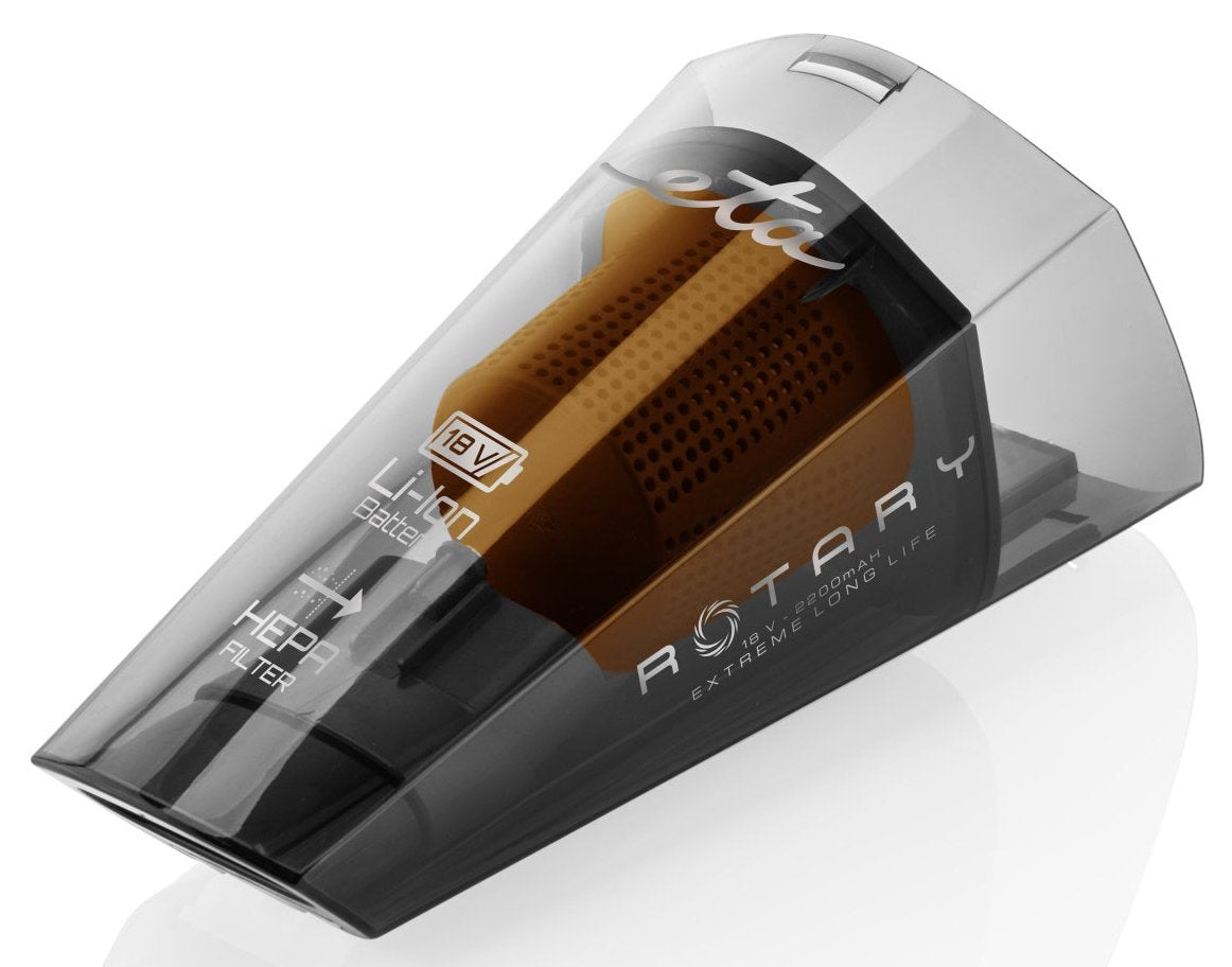 Eta Eta242590000 Aspiradora De Mano Rotativa, Autonomía 30 Min, Gris Blanco