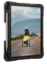 Urban Armor Gear Uag Plasma Series - Trasera Cubierta Para Tablet - Resistente - Con Integriertem Protector De Pantalla - Negro, Ice - Para Apple 10.9-Inch Ipad (10. Generation)