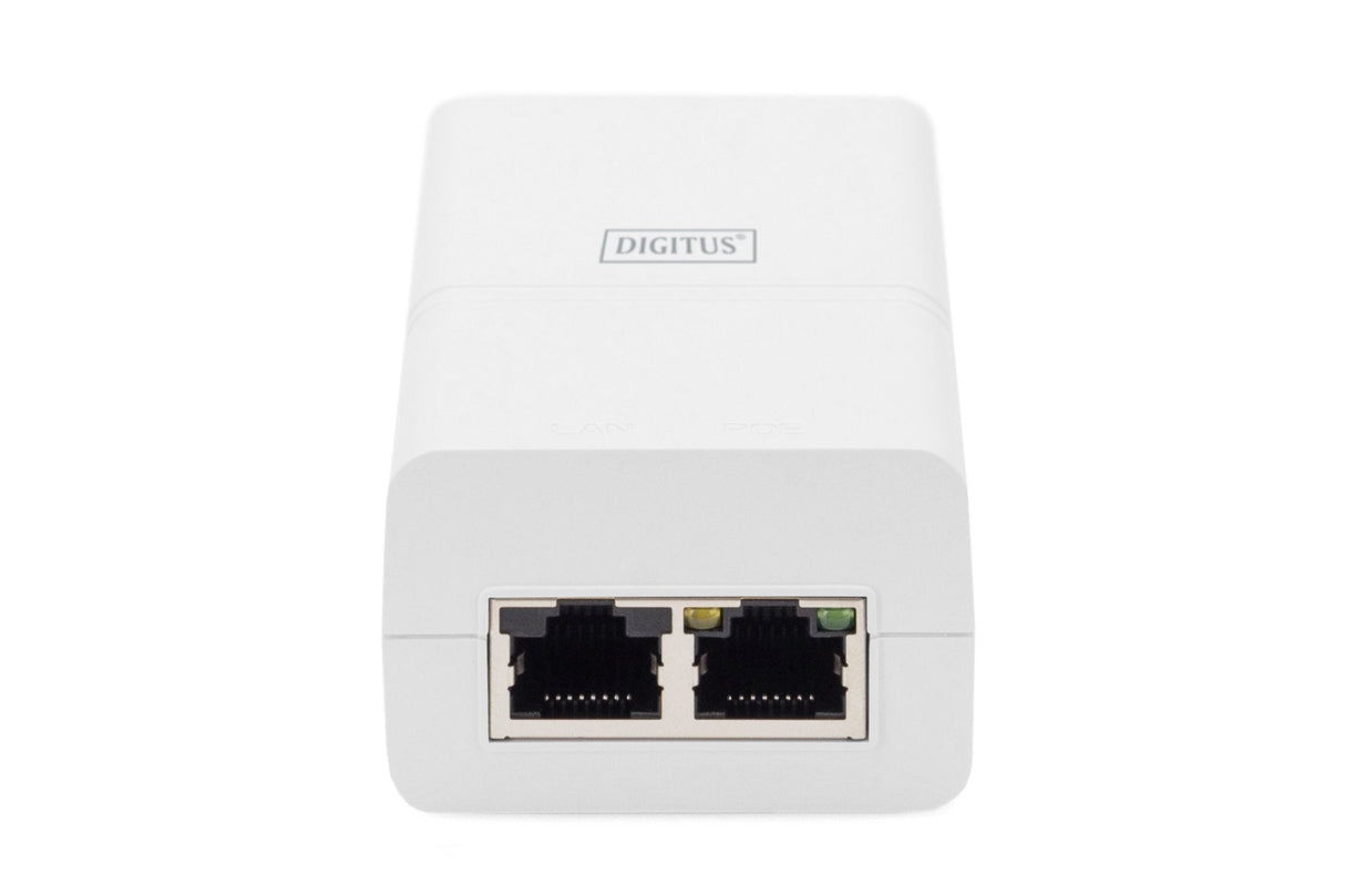 Digitus Gigabit Ethernet Poe Injektor 802.3at 30w Blanco