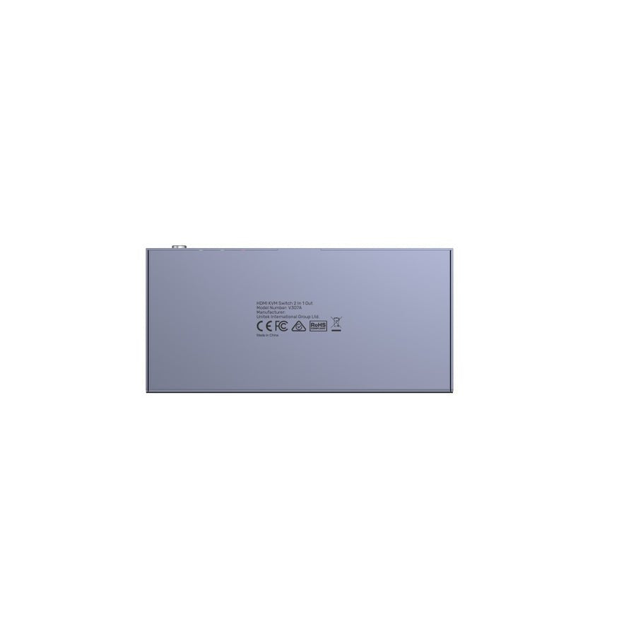 EAN 4894160048301 - UNITEK V307A interruptor KVM Gris imagen 6