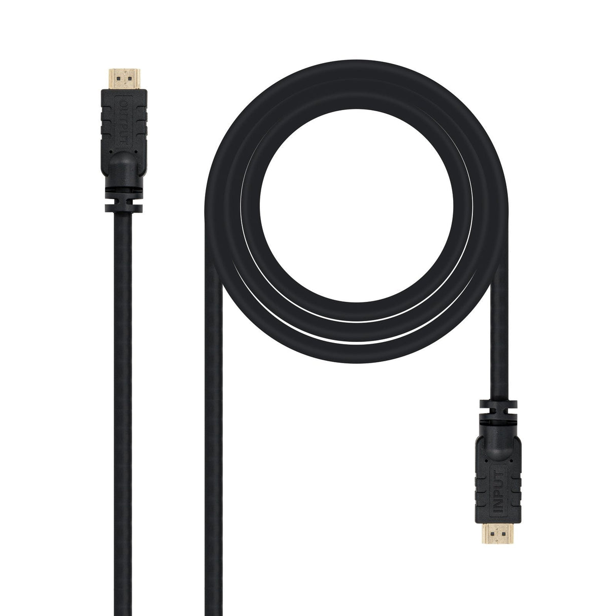 Nanocable Cable Hdmi V1.4 Con Repetidor Macho A Hdmi V1.4 Macho 20m - Alta Velocidad - Negro