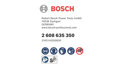 EAN 3165140200639 - Bosch 2 608 635 350 cuchilla para cepilladora 2 pieza(s) 82,4 mm 5,5 mm imagen 5