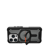 Funda Uag Serie Plasma Xte Magsafe Black Orange Apple Iphone 15 Pro