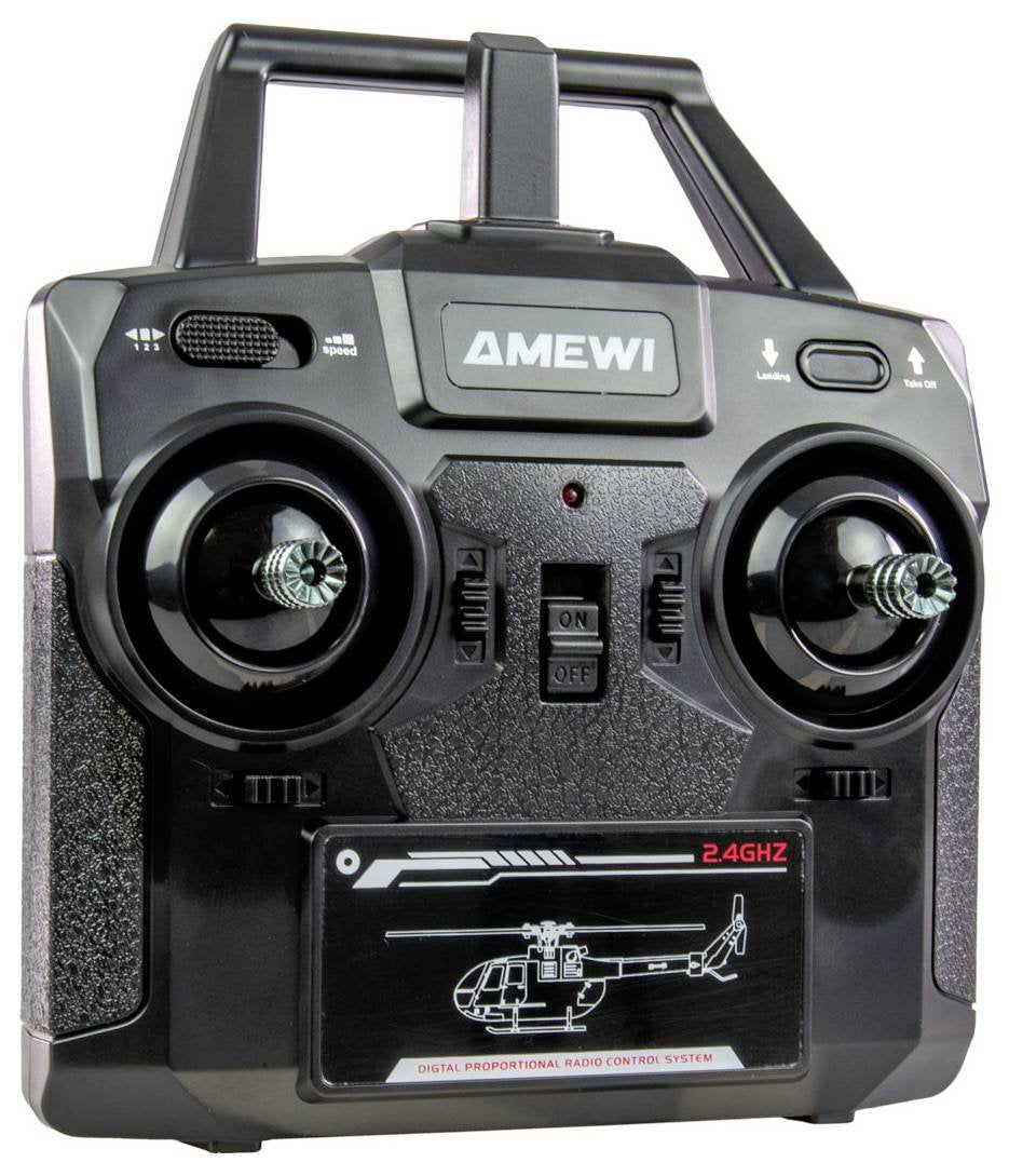 Amewi Rc Helikopter Md500 Li-Po Akku 350mah Plata Rot