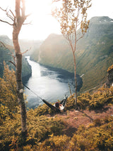 Hamaca De Camping Amazonas Mosquito-Traveller Thermo Xxl Az-1030235 Marrón/Beige Az-1030235