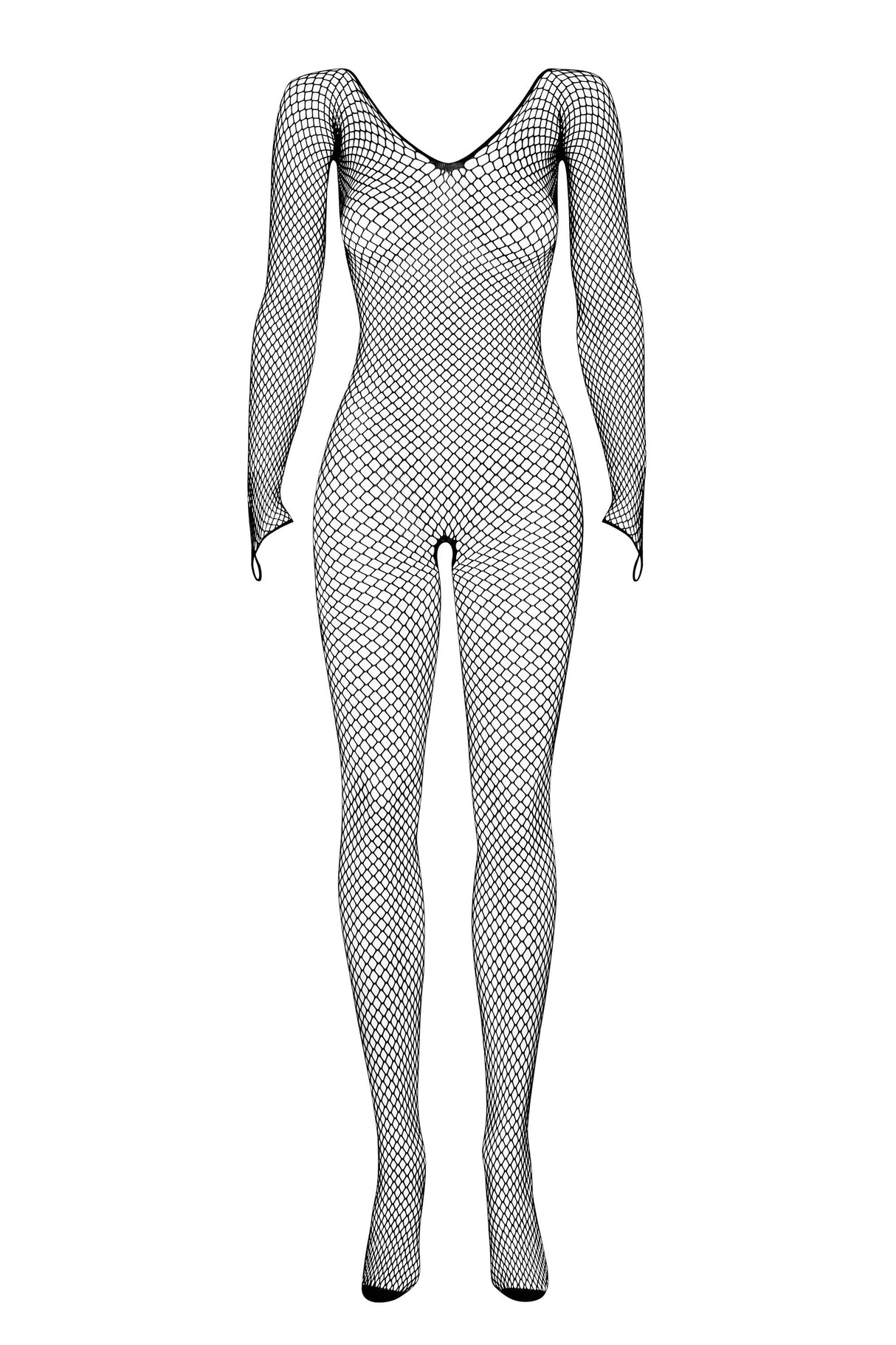 Bodystocking Negro  N109 S/M Obsessive