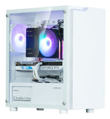 Caja Pc Zalman T4 Plus Matx 1 X Vent 120mm Argb 2xusb 3.0 Blanco S/N Fuente