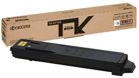 EAN 5715328162037 - KYOCERA TK-8115K cartucho de tóner 1 pieza(s) Original Negro imagen 1