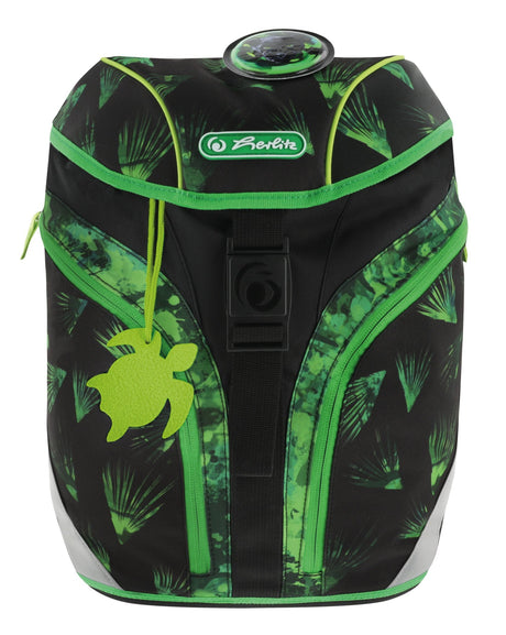 EAN 4008110370644 - Herlitz SoftLight Plus Greenline Explorer juego de mochila escolar Niño Poliéster Negro, Verde imagen 12