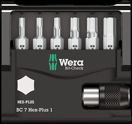 Wera Bit-Check 7 Hex-Plus 1