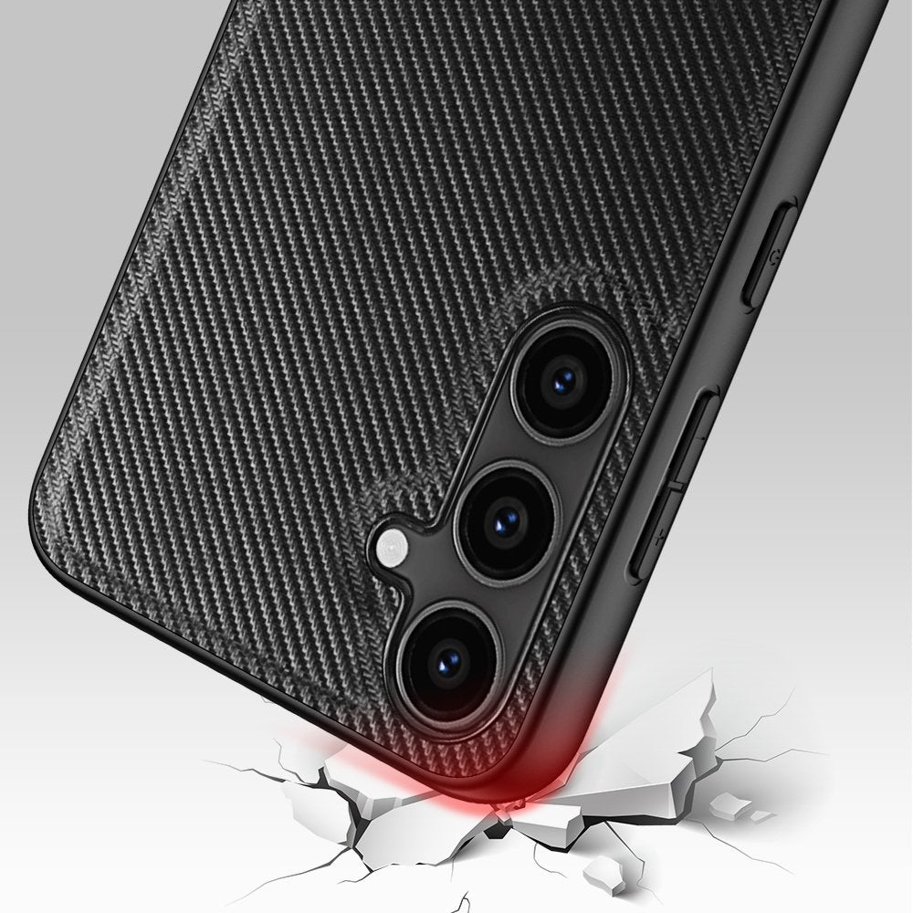 Nevox Styleshell Nylo (Negro, Samsung Galaxy S25) 2468