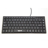 Iggual Teclado Usb Compacto Tkl Slim Tkl-Usb Negro