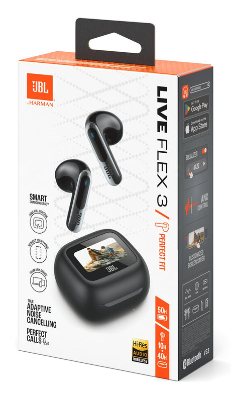 EAN 1200130012266 - JBL Live Flex 3 Auriculares Inalámbrico Dentro de oído Llamadas/Música/Deporte/Uso diario Bluetooth Negro imagen 12