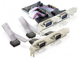 EAN 4043619891788 - DeLOCK 4 x serial PCI Express card tarjeta y adaptador de interfaz imagen 1