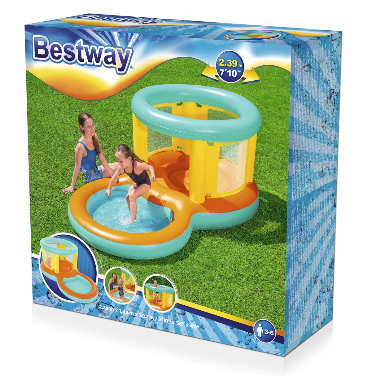Saltador Con Piscina Jumptopia Bestway 52385