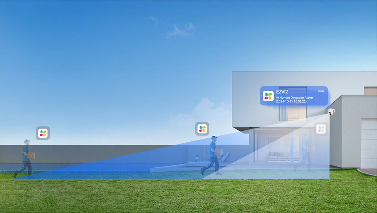 EAN 6941545641386 - EZVIZ HB8 Lite 4G+Wifi Torreta Cámara de seguridad IP Exterior 2560 x 1440 Pixeles Pared imagen 36
