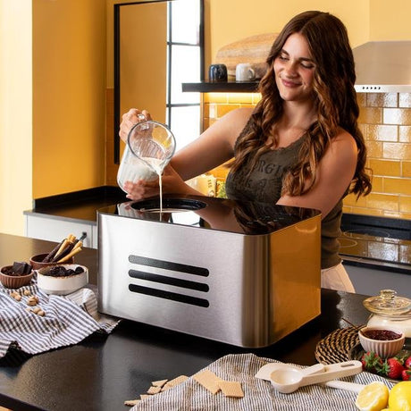 EAN 8435484080507 - Cecotec Gelacy 1500 Compresor de helados 1,5 L 150 W Negro imagen 4