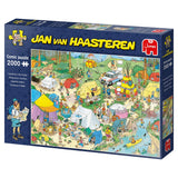 Jan Van Haasteren Camping In The Forest 2000 Pcs Puzzle Rompecabezas 2000 Pieza(S) Cómics