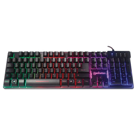 EAN 0766623178457 - Manhattan 178457 teclado Juego USB QWERTY Español Negro imagen 6