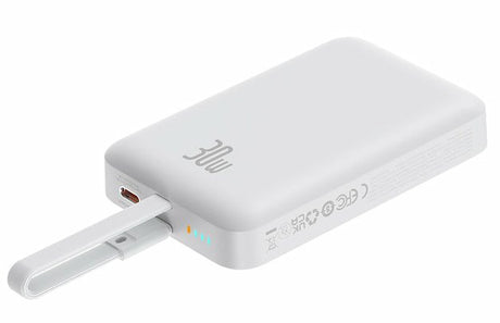 EAN 0850056972468 - Baseus P1002210B223-00 batería externa Polímero de litio 10000 mAh Cargador inalámbrico Blanco imagen 6