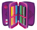 Herlitz Tricase 31tlg Dip Dye Rosa Purple