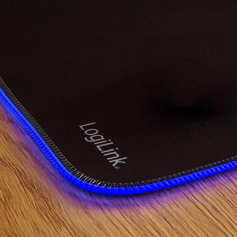 Alfombrilla De Ratón Para Juegos Logilink Con Iluminación Rgb