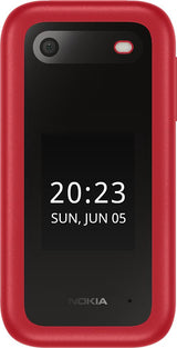 Teléfono Móvil Nokia 2660 Flip Rojo