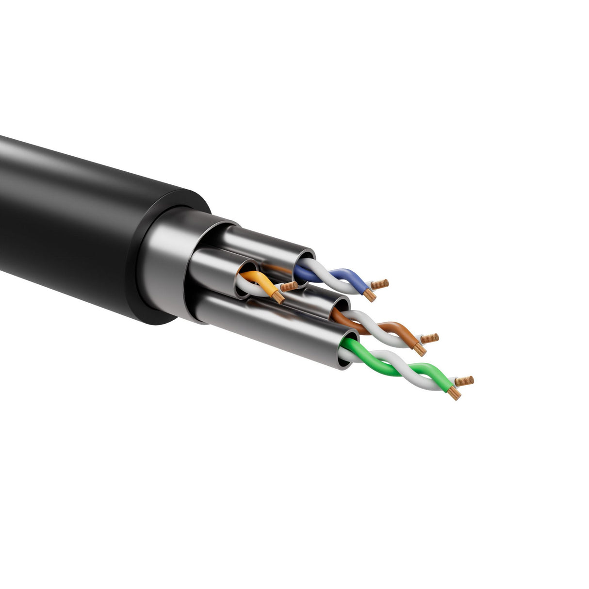 EAN 4250696655428 - Flexline FL31-47035 cable de red Negro 2 m Cat8.1 U/FTP (STP) imagen 5