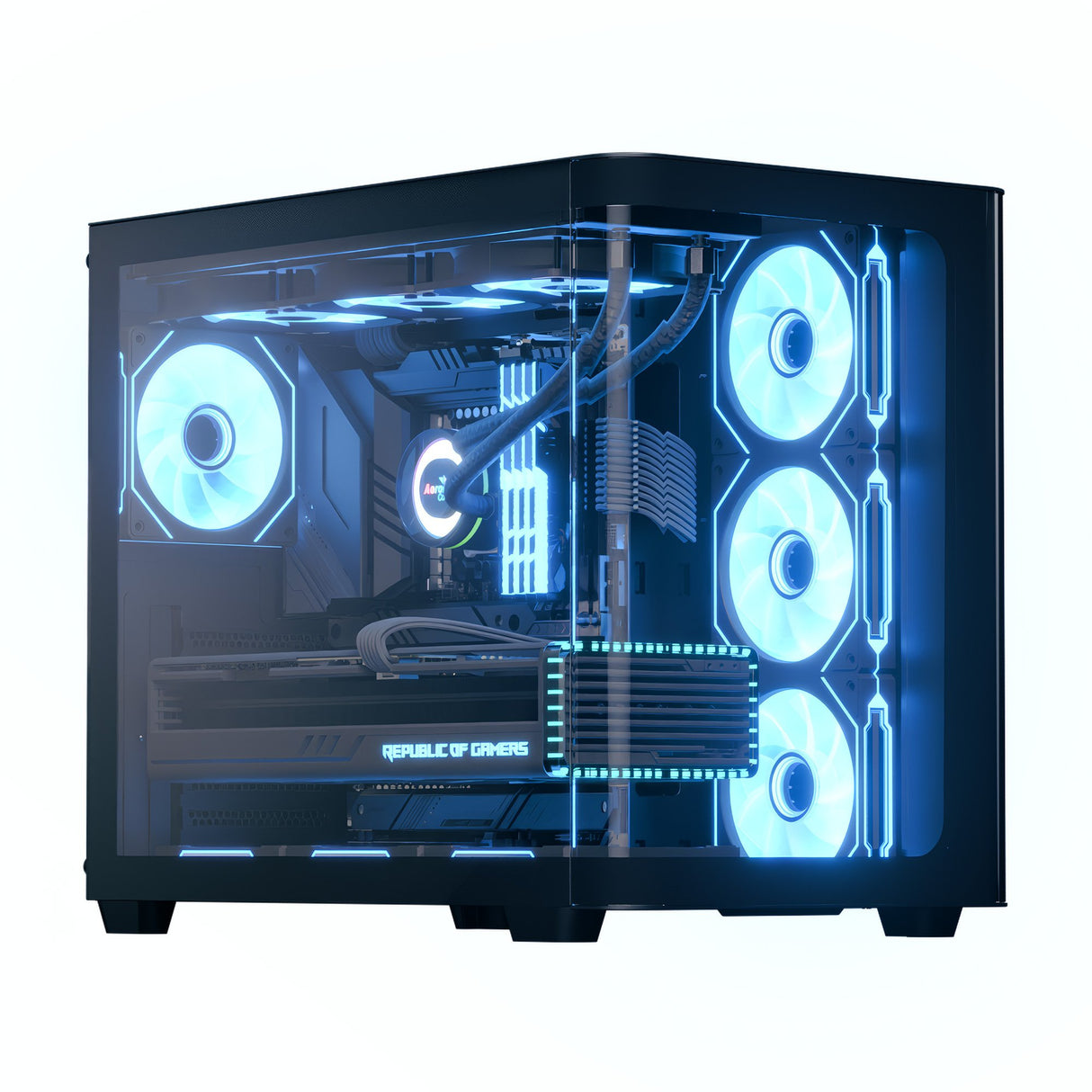 EAN 4711530960493 - Aerocool P500C Midi Tower Negro imagen 1