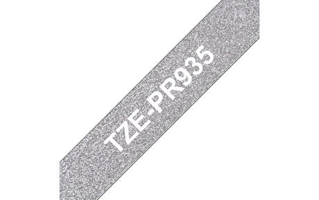 EAN 4977766783620 - Brother TZE-PR935 cinta para impresora de etiquetas Blanco sobre plata imagen 3