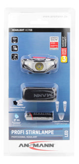 Linterna Ansmann 1600-0260, Luz De Led Negro