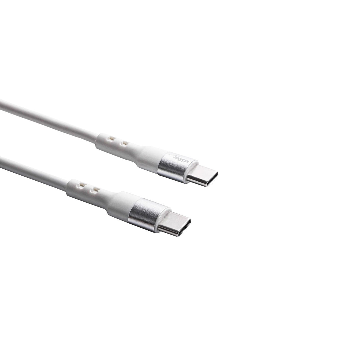 EAN 5901720137531 - Akyga AK-USB-39 cable USB USB 2.0 0,5 m USB C Blanco imagen 2