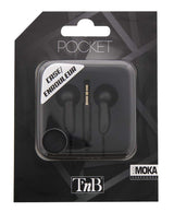Auriculares Tnb  Jack Con Cable Pocket Negro