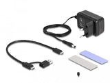 Usb Type-C Konverter Für 1 X M.2 Nvme Ssd + 1 X Sata Ssd   Hdd Mit Klon Funktion
