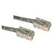 C2g Cat5e Non-Booted Unshielded (Utp) Network Crossover Patch Cable Cable Cruzado Rj-45 (M) A Rj-45 (M) 50 Cm Utp Cat 5e Trenzado Uniboot Gris