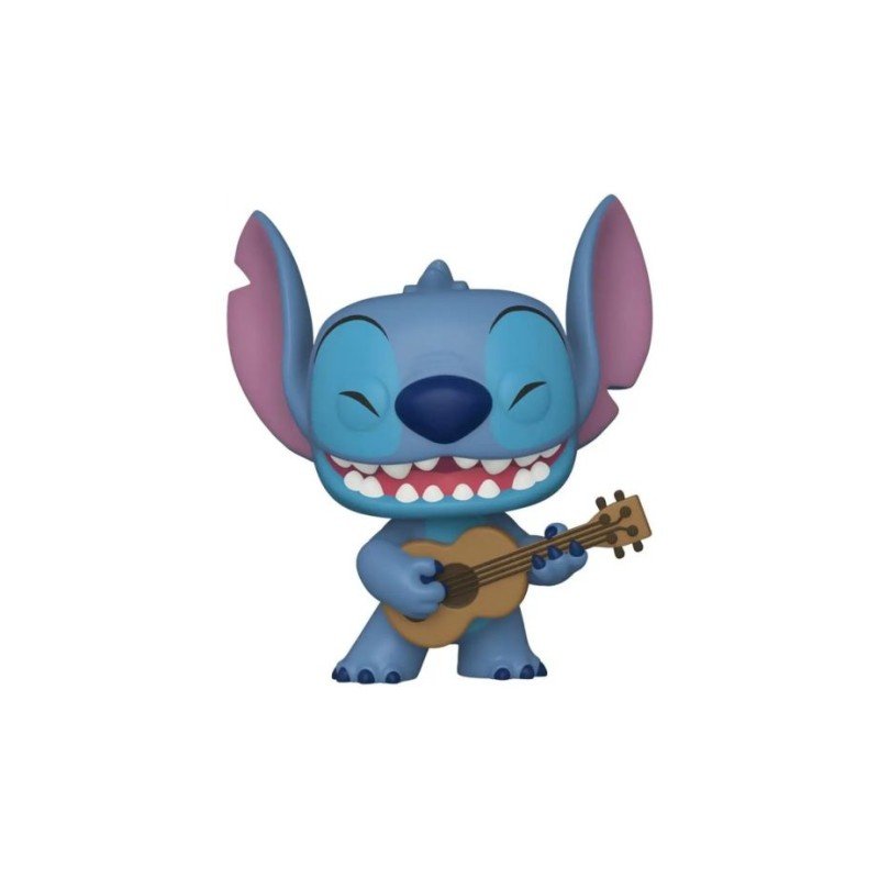 Figura Funko Pop Stitch Con Ukelele 1044 - Lilo Y Stitch - 889698556156
