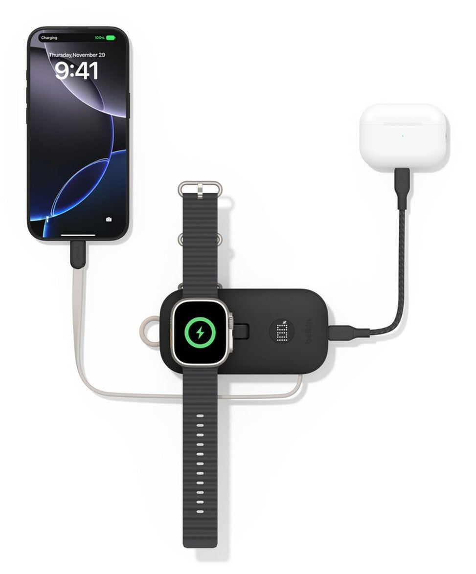 Belkin Powerbank 10.000mah 45w Inkl.Apple Watch-Lad. Bpd012hqbk