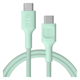 Kabel Usb-C-Usb-C Powerstream 100w Oplot 1,2m Zielony
