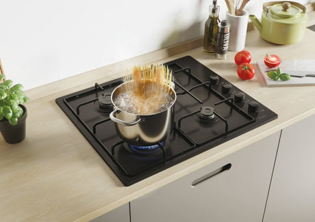 EAN 8016361966932 - Candy Idea CHW6LBB Negro Integrado 60 cm Encimera de gas 4 zona(s) imagen 3