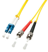 Cable Dúplex De Fibra Óptica Lindy Lc/St Os2 2m 9/125æm Monomodo