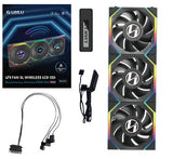 Ventilador 120x120 Lian Li Unifan Sl Wireless Lcd Black