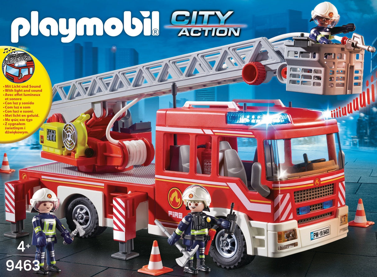 Playmobil Camion De Bomberos Con Escalera