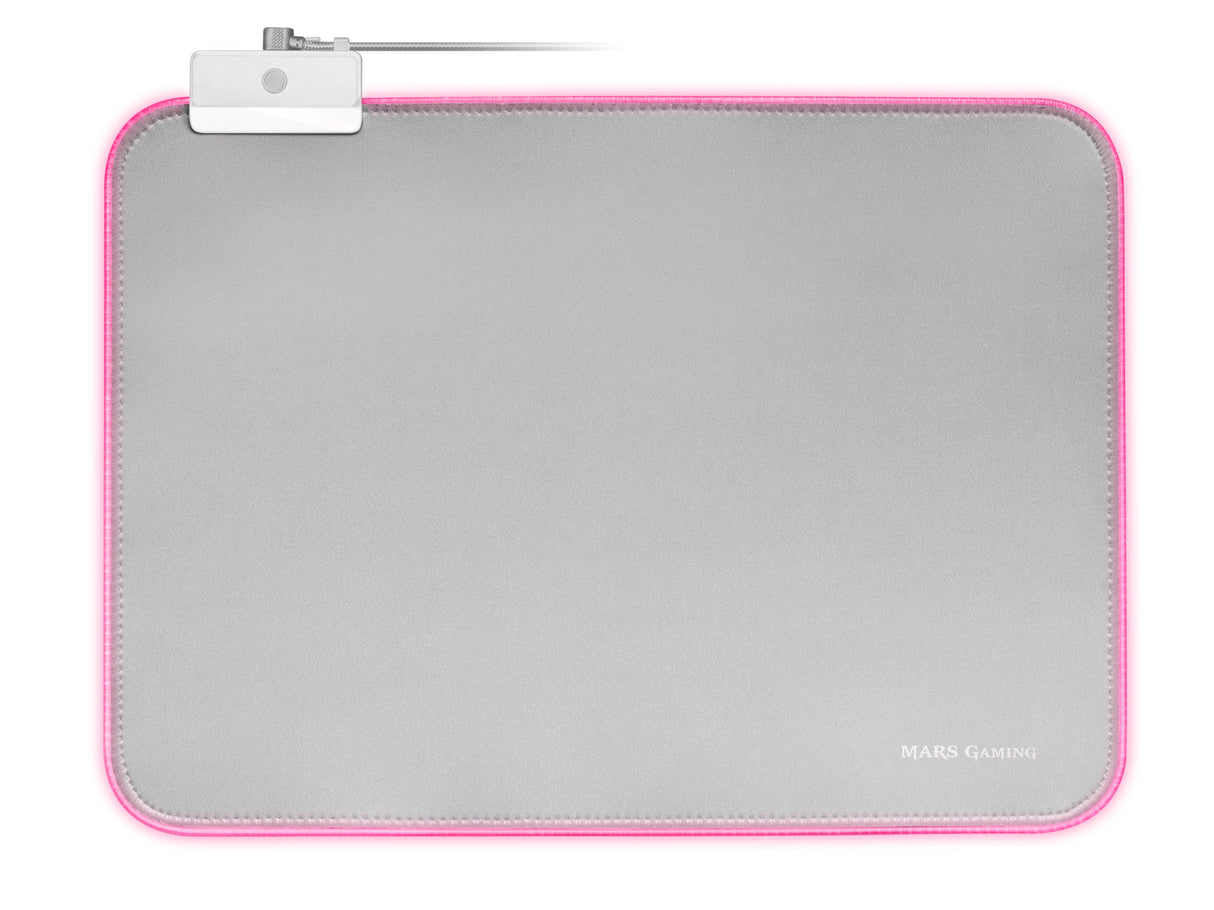 Mars Gaming Mmprgbl Alfombrilla Rgb Chroma Silver