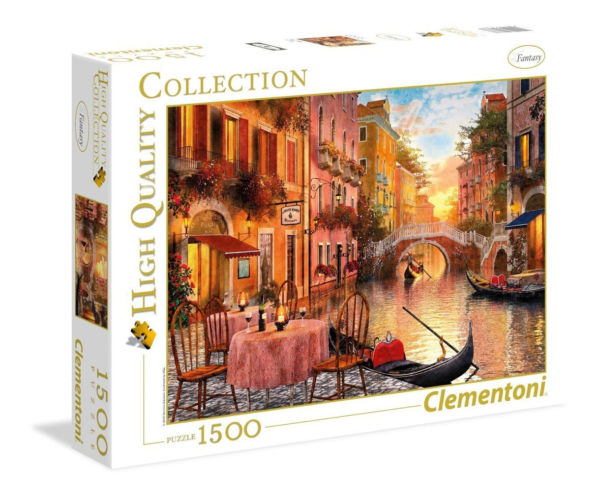 Clementoni Puzzle 1500 Piezas Paisaje Venecia - Puzzle Adulto